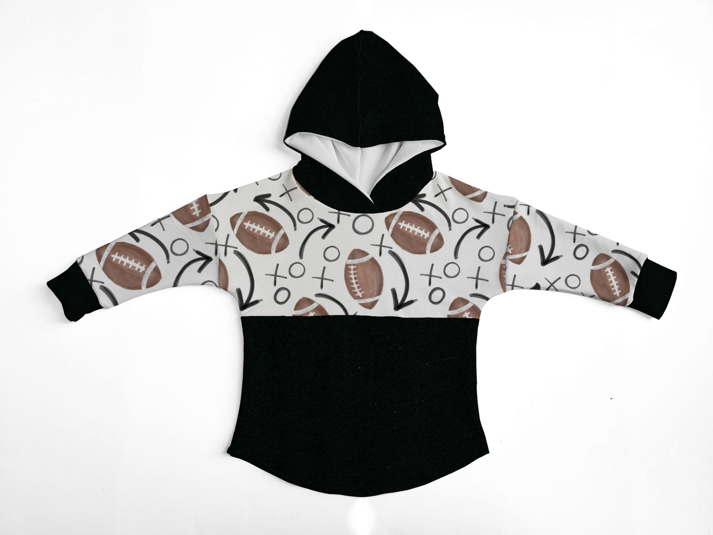 Football Hooded Tee