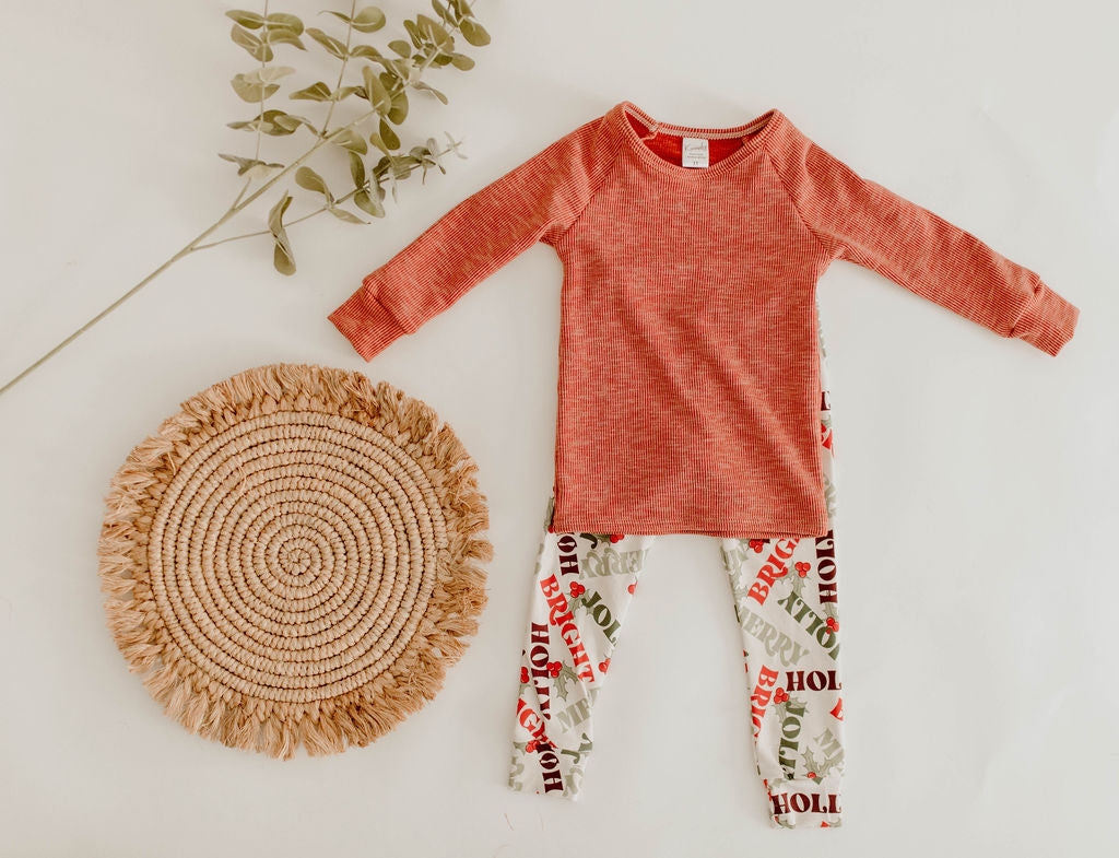 HOLLY OR EVERGREEN Cozy Rib Lounge Set