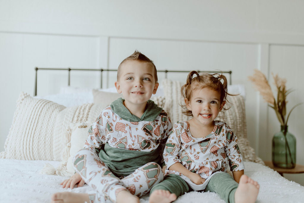 HOLLY OR EVERGREEN Cozy Rib Lounge Set