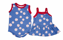 Load image into Gallery viewer, Blue Baseball Tank
