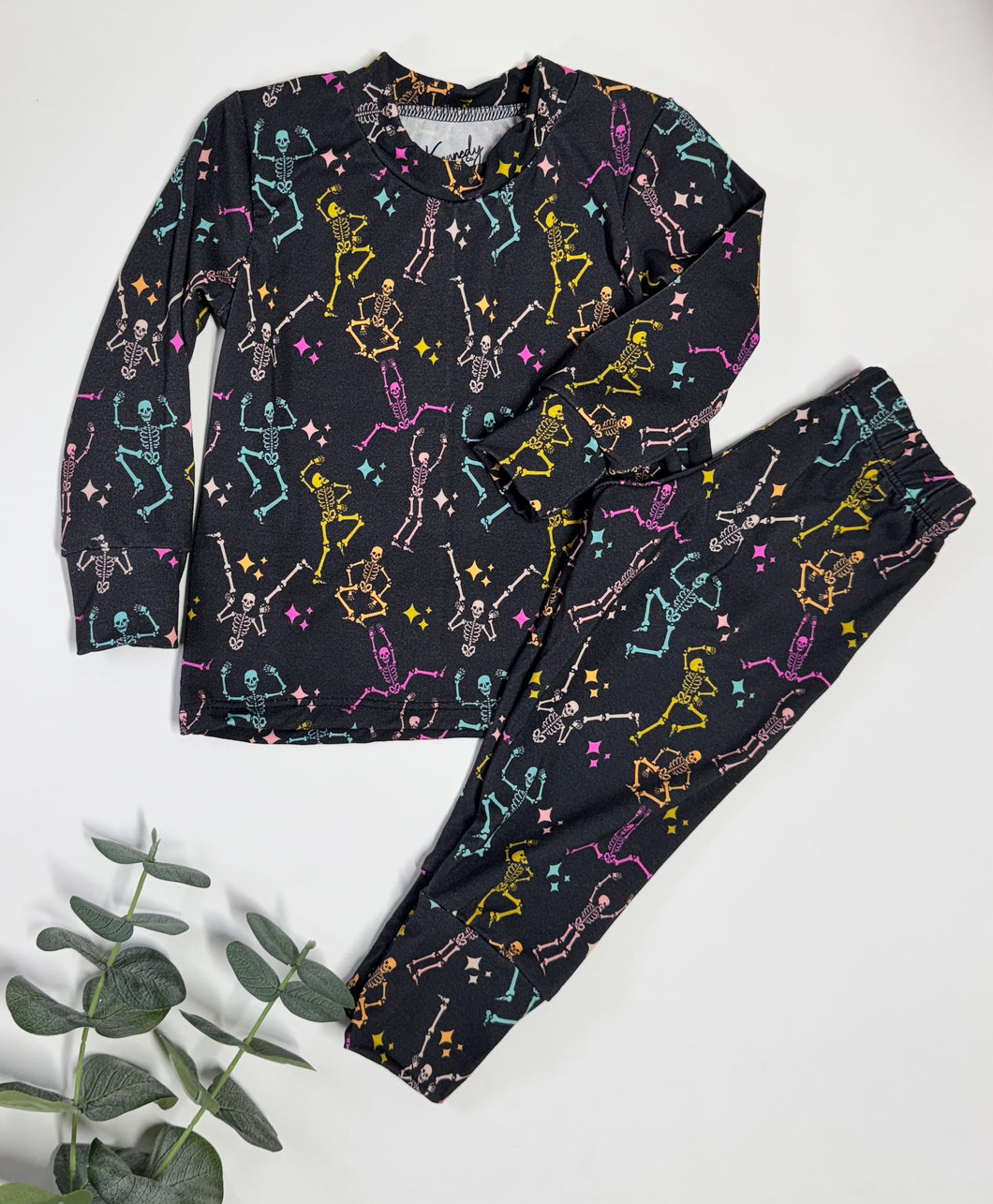 Skeleton Bamboo Pajamas