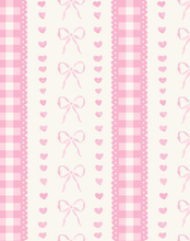 Load image into Gallery viewer, Pink Bow Hearts 2-piece Lounge Set
