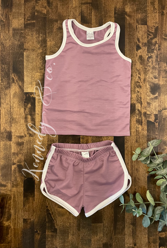 Grape Retro Racerback Track Set