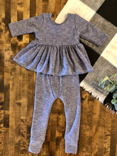 Load image into Gallery viewer, PINK OR NAVY Cozy Rib Lounge Set
