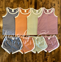 Load image into Gallery viewer, Grape Retro Racerback Track Set
