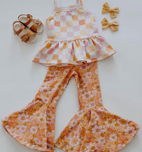Load image into Gallery viewer, Retro Checks Cami Peplum
