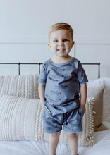 Load image into Gallery viewer, Denim Fish Pocket Boy Shorts
