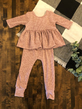 Load image into Gallery viewer, PINK OR NAVY Cozy Rib Lounge Set
