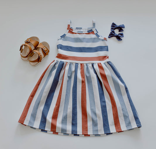 Vintage Stripes Dress