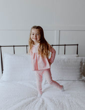 Load image into Gallery viewer, Pink Heart Hooded Peplum
